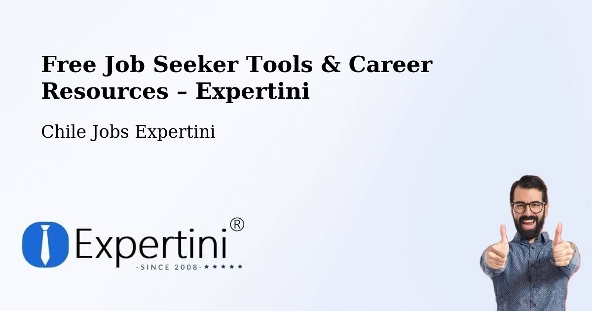 Free Job Seeker Tools & Career Resources – Penco - Penco, Chile Jobs Expertini